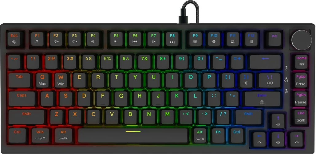 Savio ASTRAL BLACK JADE - Gaming Keyboard (USB, QWERTY US)