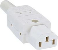 Prizë IEC Kaltgeräte Bachmann Nr.794, 70°C, e bardhë