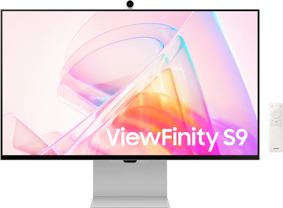 Monitor Samsung ViewFinity S9 LS27C902PAUXEN 27" 5K IPS 60 Hz, kamerë, altoparlantë dhe mikrofon, zi