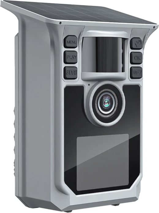 Kamerë foto-kurth KJK HRIVCAM HR-HC13 me panel diellor, 64 MP, 4K, IP67