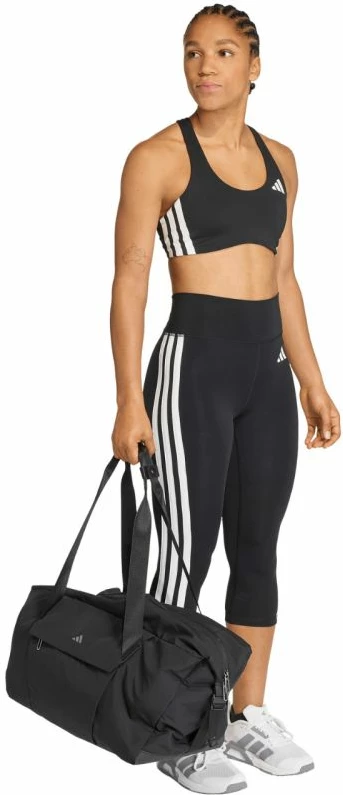 Hellonka sportive femra adidas 3/4 Optime Essentials Workout 3-Stripes KE6062, të zeza