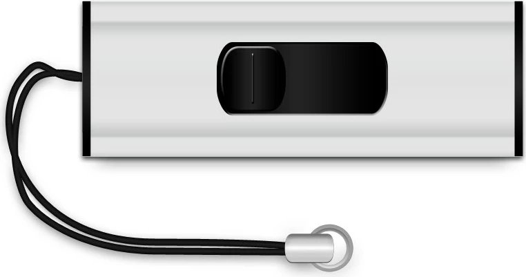 USB stick MEDIARANGE MR916 32GB USB 3.2, zi/argjendtë