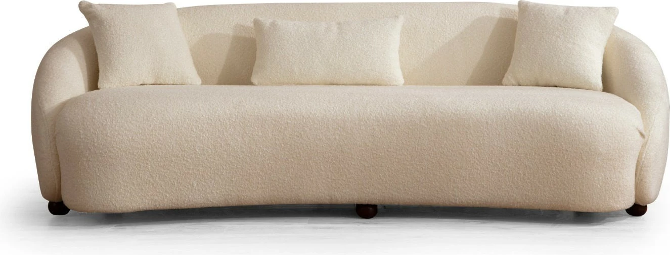 Divan treshe Atelier del Sofa, bouclette krem Napoli