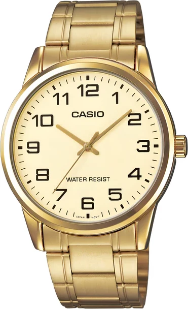 Orë dore Casio MTP-V001G-9B, e artë