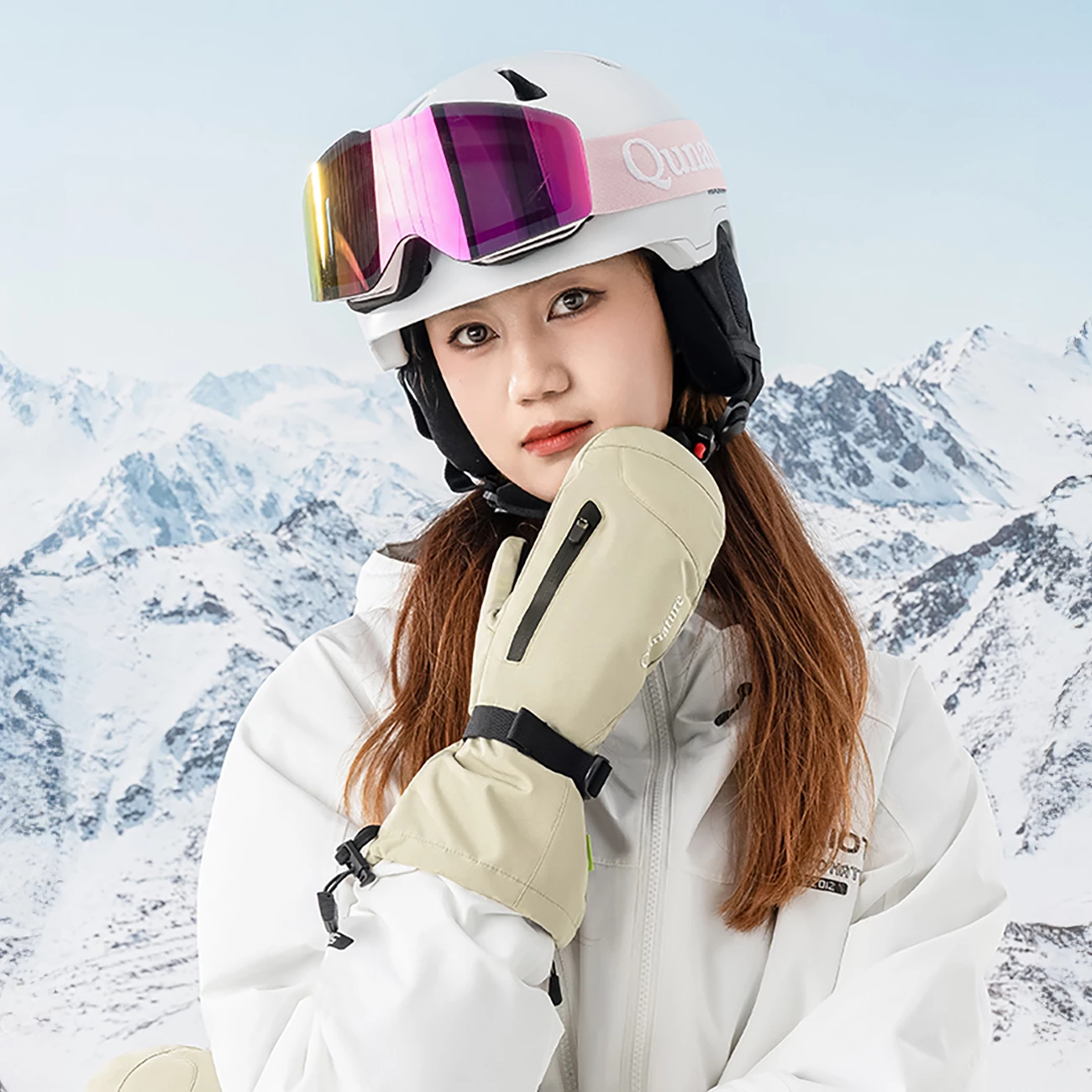 Doreza ski Qunature Full Length, L, kafe e çelët