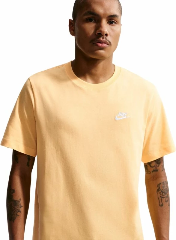 Maicë për meshkuj Nike Club Tee AR4997 795, portokalli [Madhësia: S]