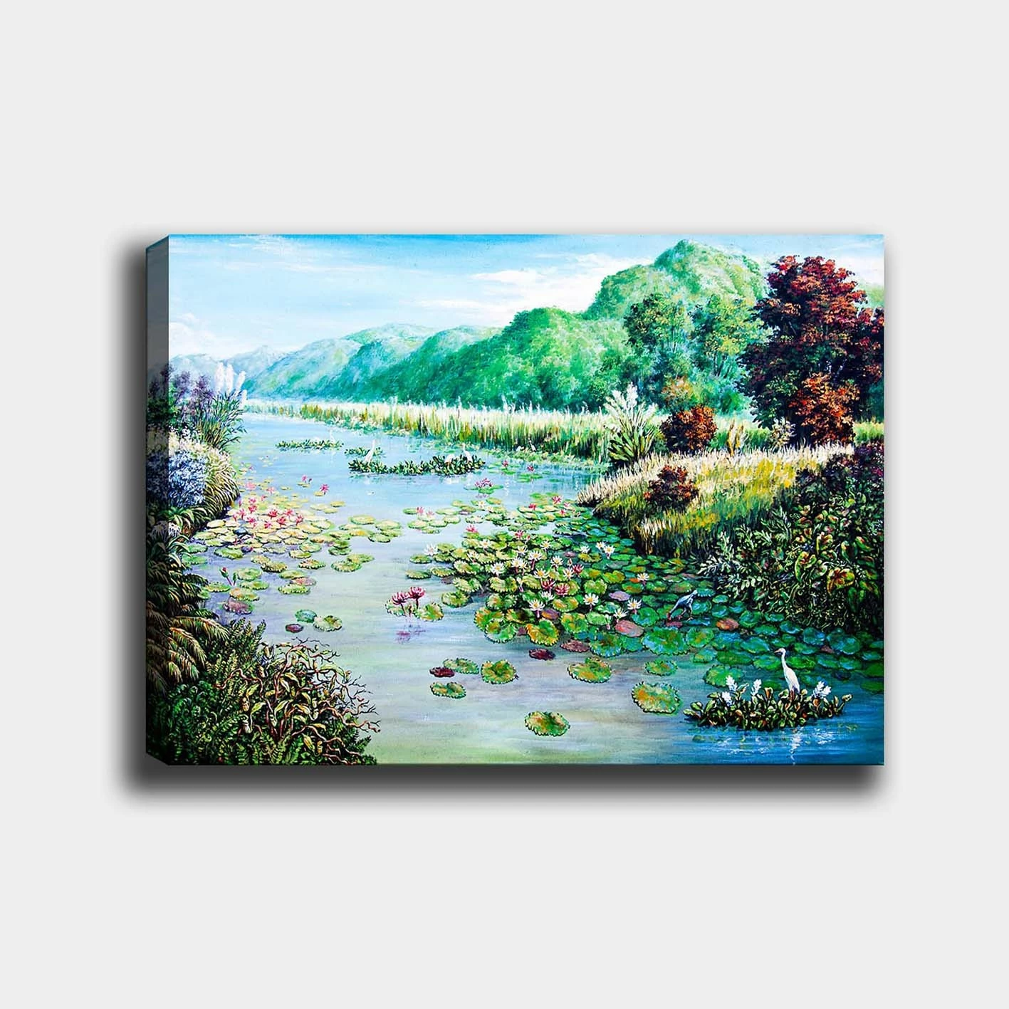 Pikturë dekorative në kanavacë, shumëngjyrëshe, 70x100cm, Wallity 98635826