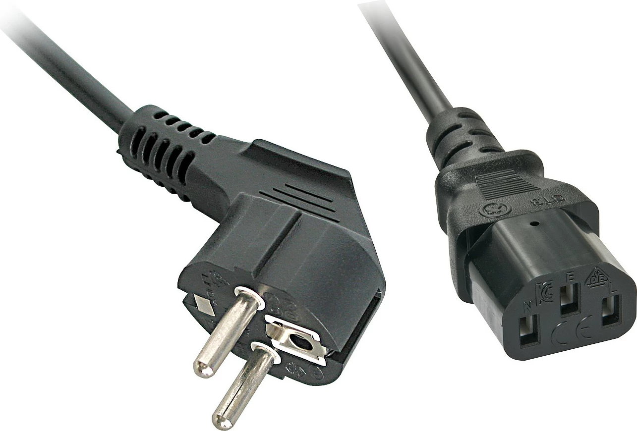 Kabllo zgjatuese rryme LINDY IEC 320 C19 në C20 15A, e zezë
