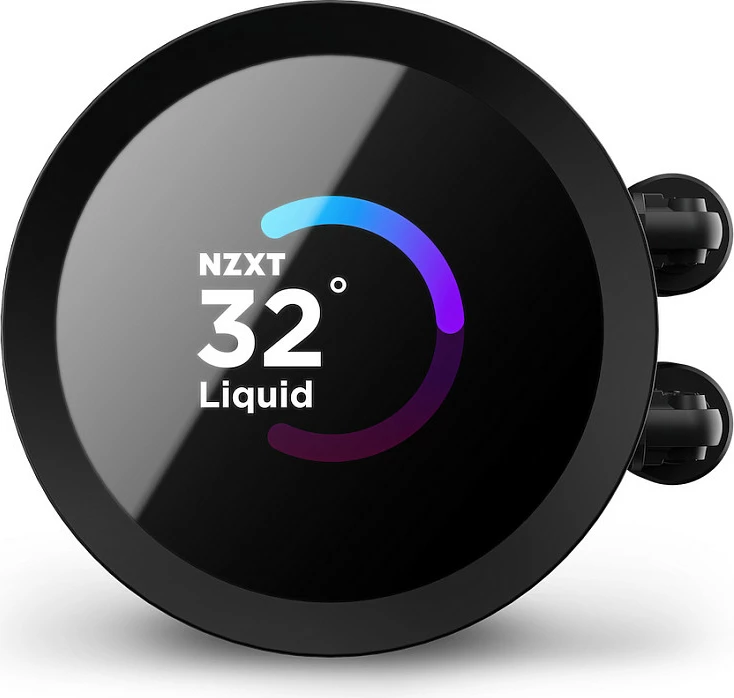 Ftohës uji AIO për CPU NZXT Kraken 240 RGB, 240mm, TFT-LCD, i zi