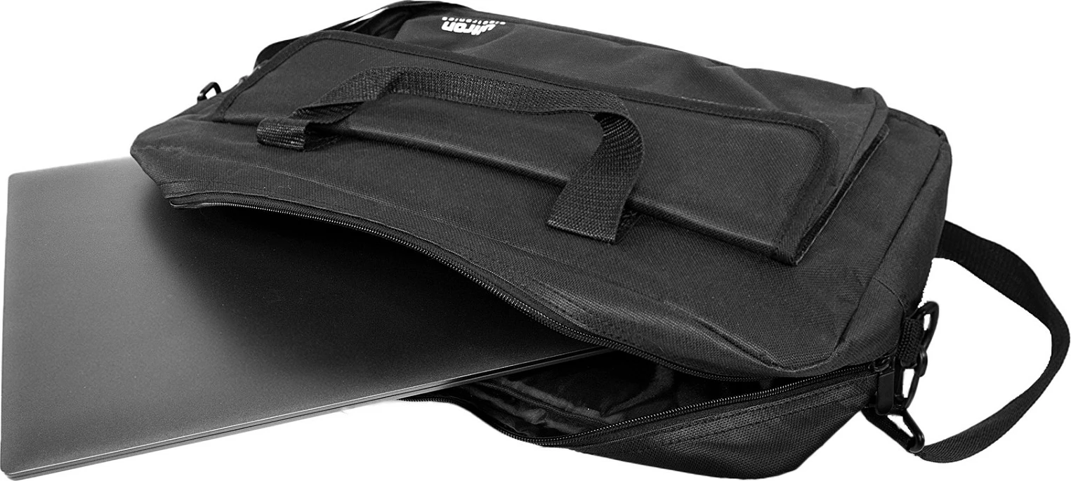 Çantë për laptop Ultron 371957 Case Basic, 15.6", me rrip shpatulle, e zezë