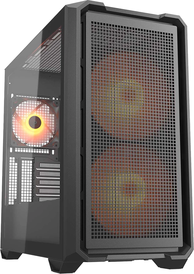 Kasë COUGAR MX600 Mini RGB Mini Tower për Micro-ATX/Mini-ITX, e zezë