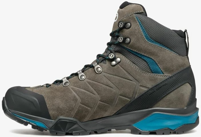 Atlete outdoor Scarpa zg trek gtx, titanium/blu, 45.5