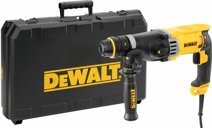 Çekiç shpues kombinues DeWalt D25144K 900W SDS+ me kasë, verdhë/zi