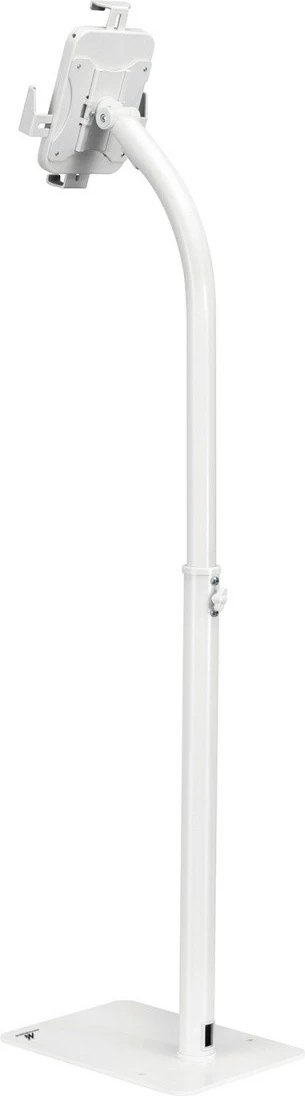 Mbajtës dyshemeje për tablet Maclean MC-467W, universal, 7.9-11", me kyç, Bardhë