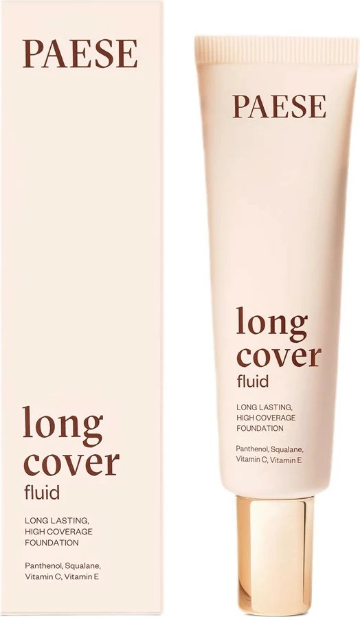 Fondatinë për femra Paese Long Cover Fluid 01 Light Beige 30ml