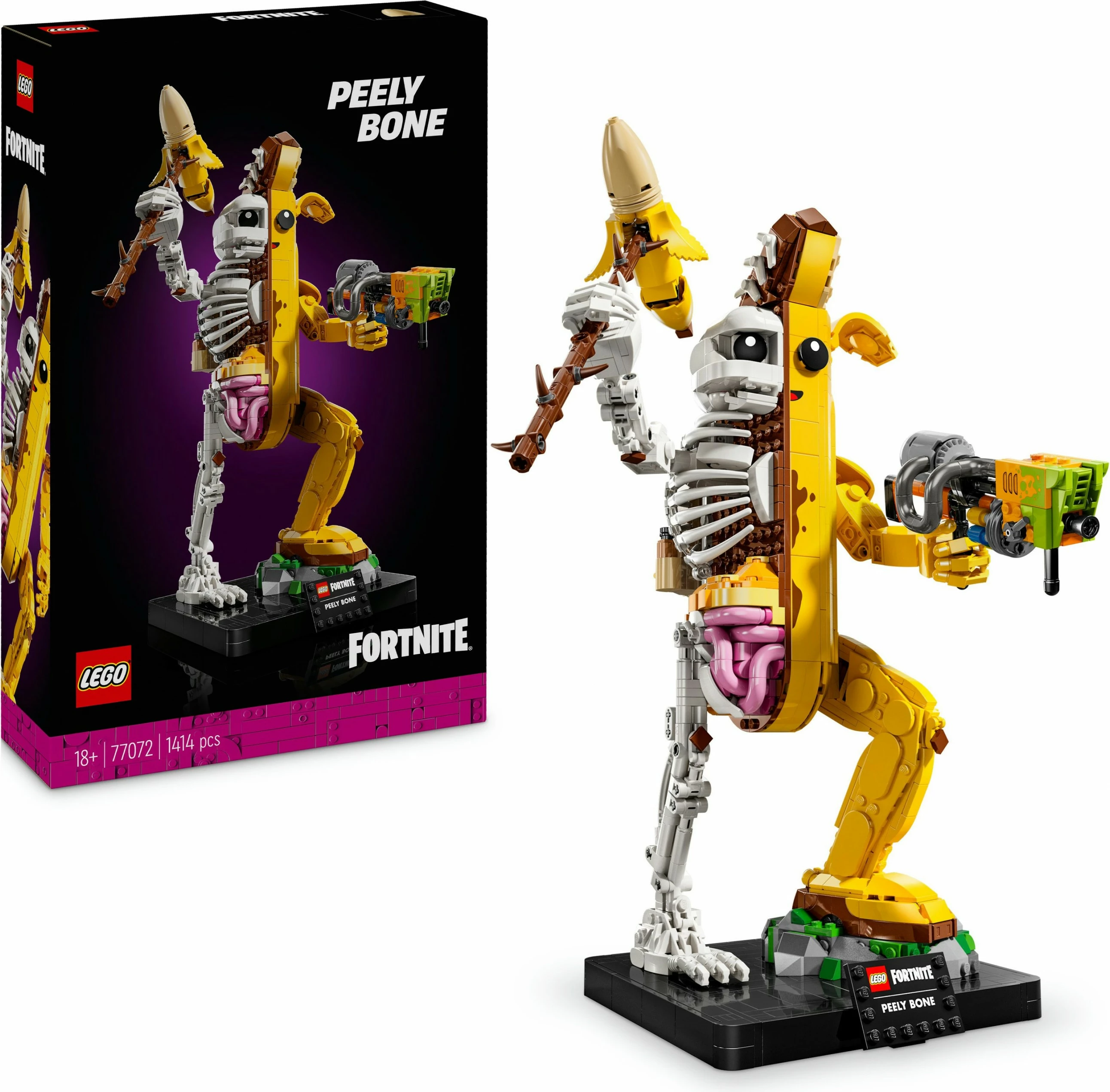 Set ndërtimi LEGO Peely Bone, 77072, 1414 copë, shumëngjyrësh