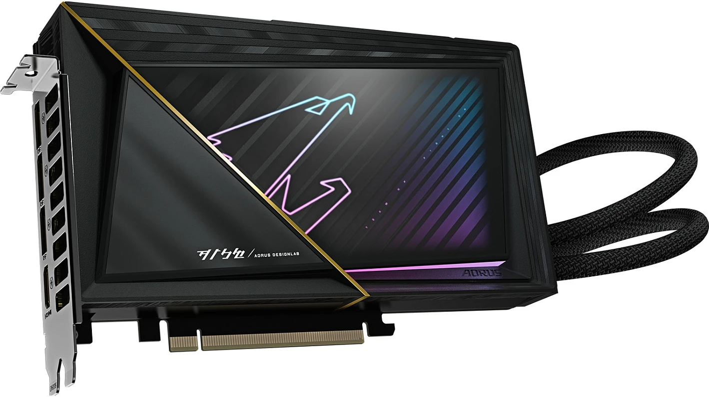 Kartelë grafike Gigabyte RTX 5080 Aorus Xtreme Waterforce 16GB, 3 ventilatorë
