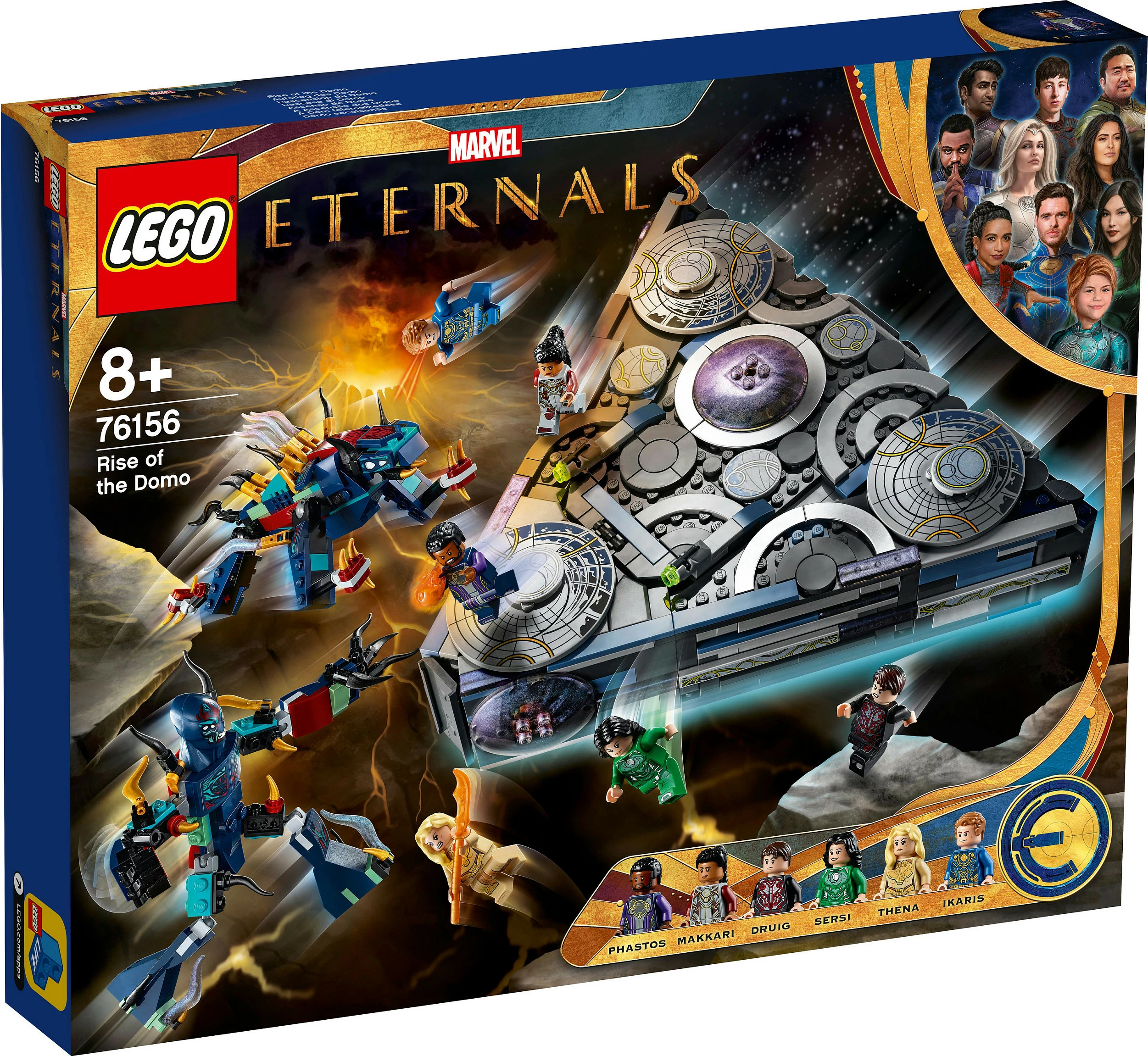 Set ndërtimi LEGO Marvel Avengers Rise of the Domo, 8 vjeç, plastik, 1040 pjesë