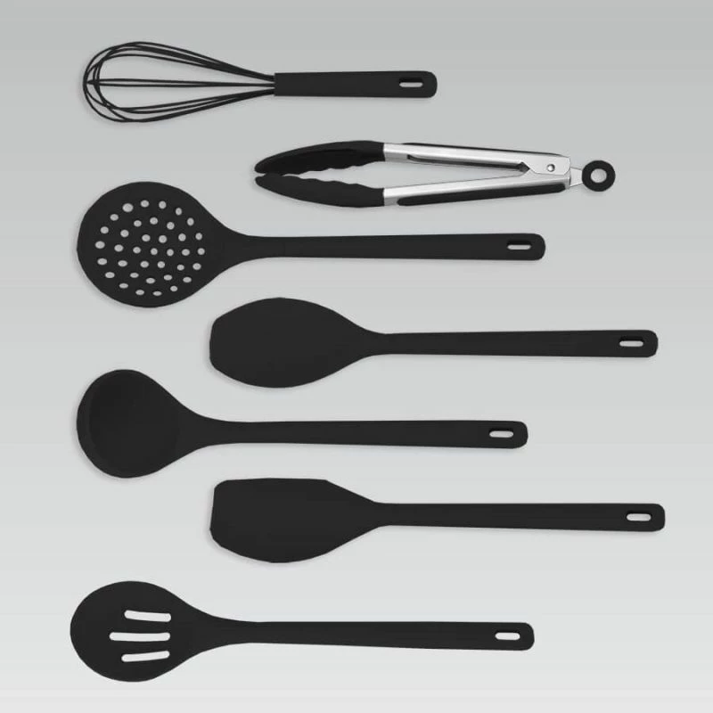 Set veglash kuzhine MAESTRO MR-1542, të zeza, 8 copë