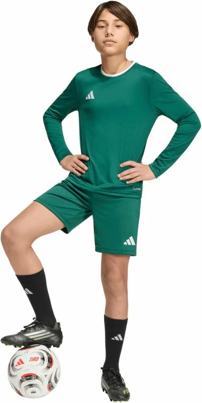 Fanellë me mëngë të gjata për fëmijë adidas Entrada 26, e gjelbër