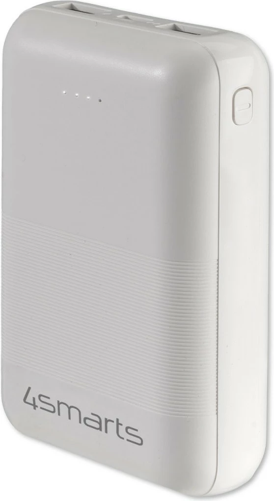 Power bank 4smarts VoltHub Go2, 10000 mAh, e bardhë