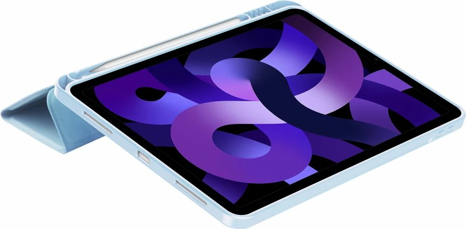 Mbështjellës Tech-Protect SC Pen për iPad Air 10.9" 2020-2022 / 11" 2024, silikon, kaltër e çelët