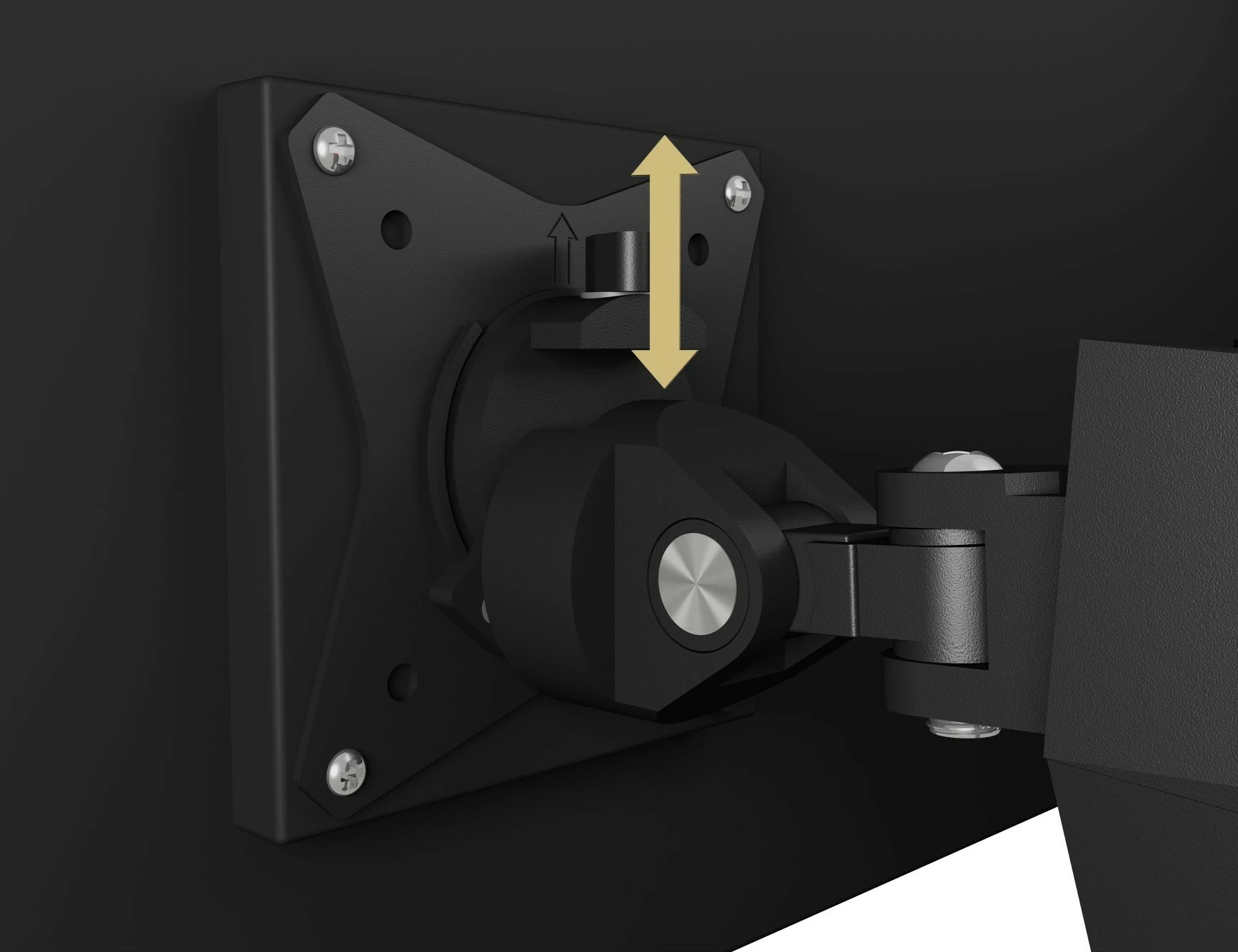 Krah monitori ICY BOX IB-MSG303BL-T, USB Hub, LED RGB, 32 inç, i zi