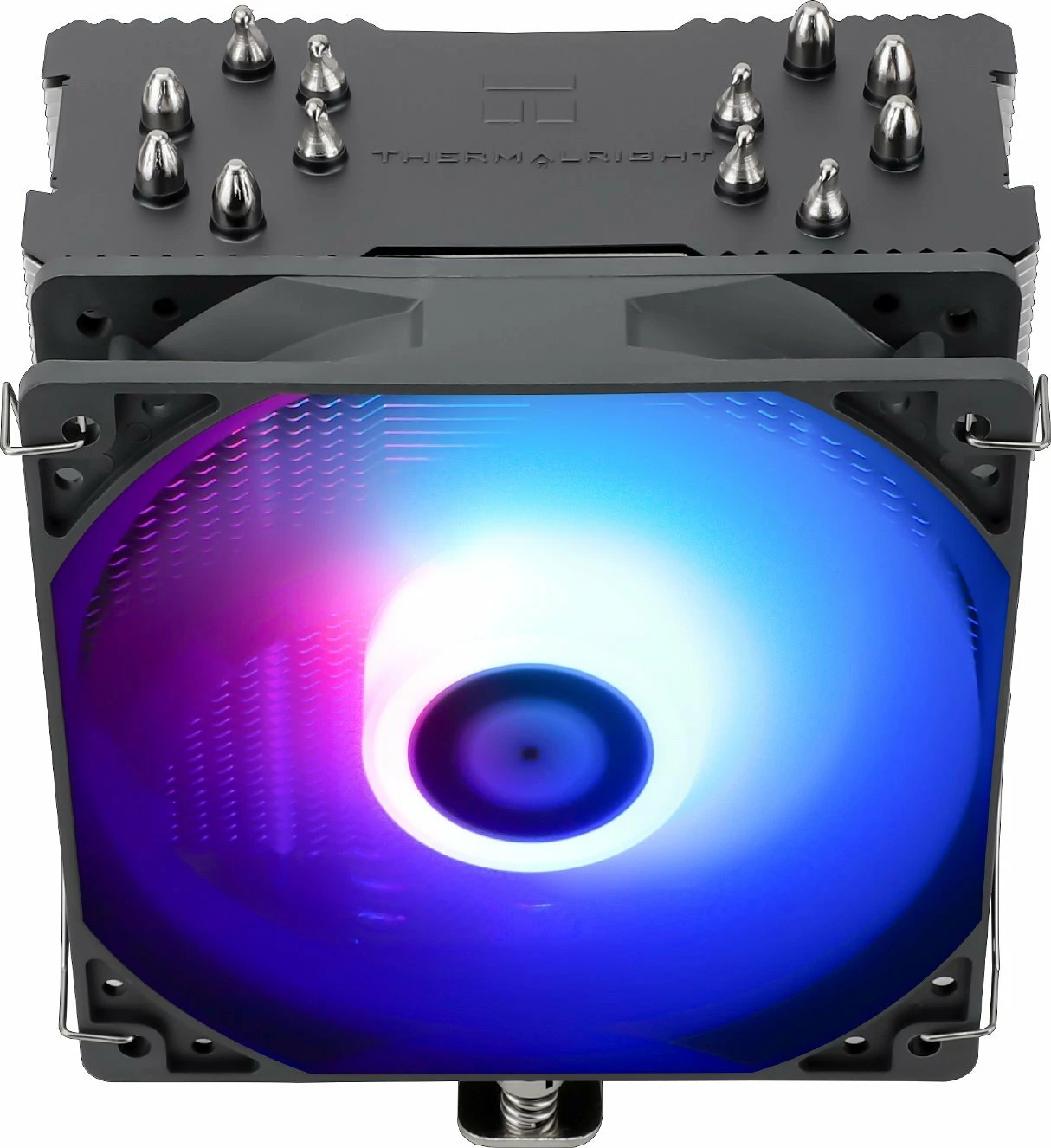 Ftohës CPU Thermalright Burst Assassin 120 ARGB, 120mm, 6 heatpipe, PWM, LGA 1150/1151/1155/1156/1200/1700/1851, AM4/AM5, argjend/zezë