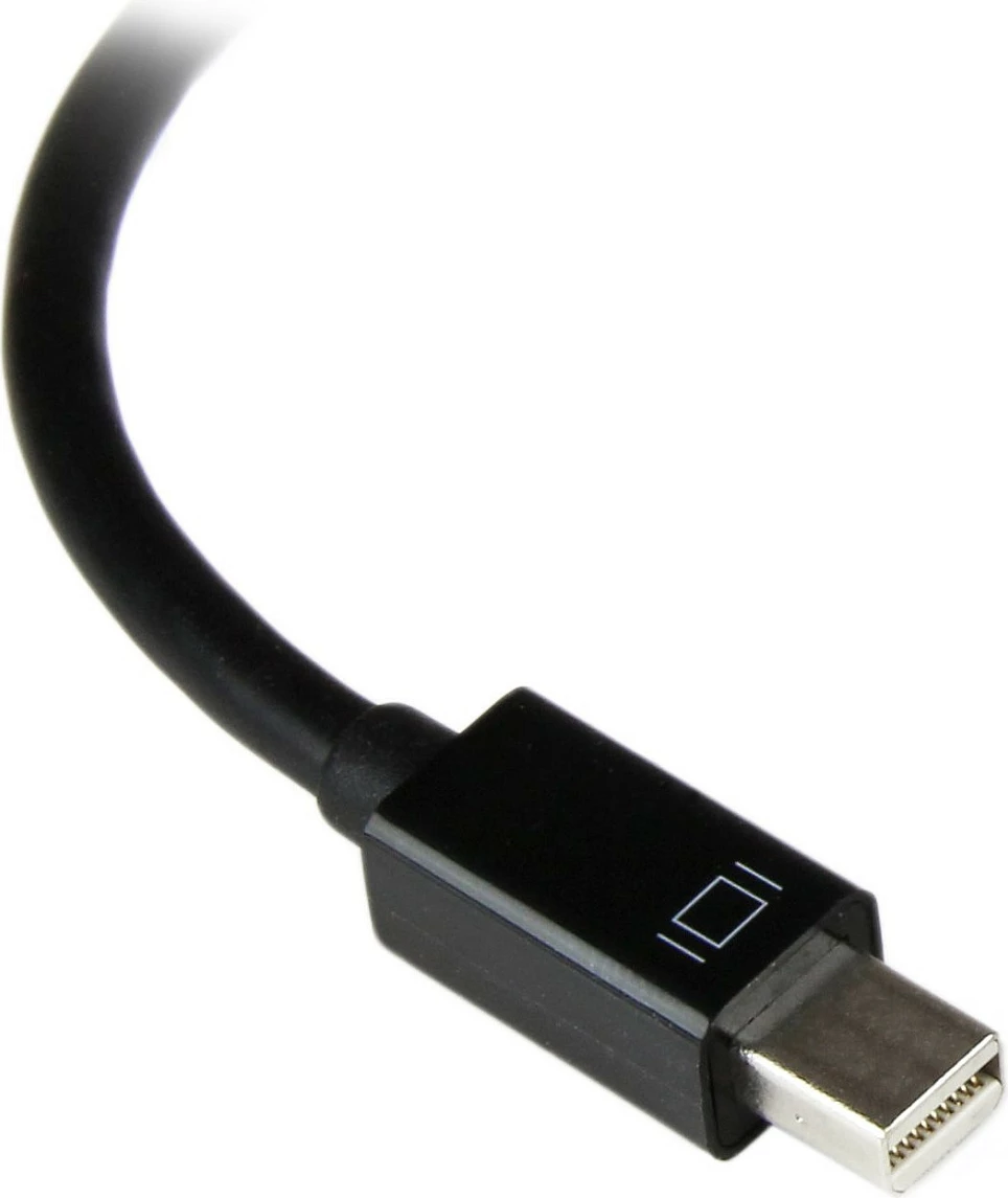 Adapter StarTech Mini DisplayPort në VGA, aktiv, 0.18 m, 1080p, i zi