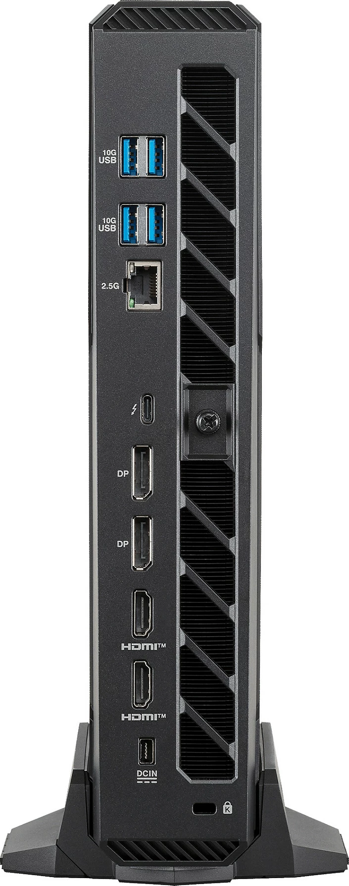 Kompjuter mini ASUS ROG NUC Gen15 Jean Canyon RNUC15JNK9X28AA2, Core Ultra 9, 32GB RAM Memorje, 2TB SSD, GeForce RTX 5080 16GB, Windows 11 Home, e zezë