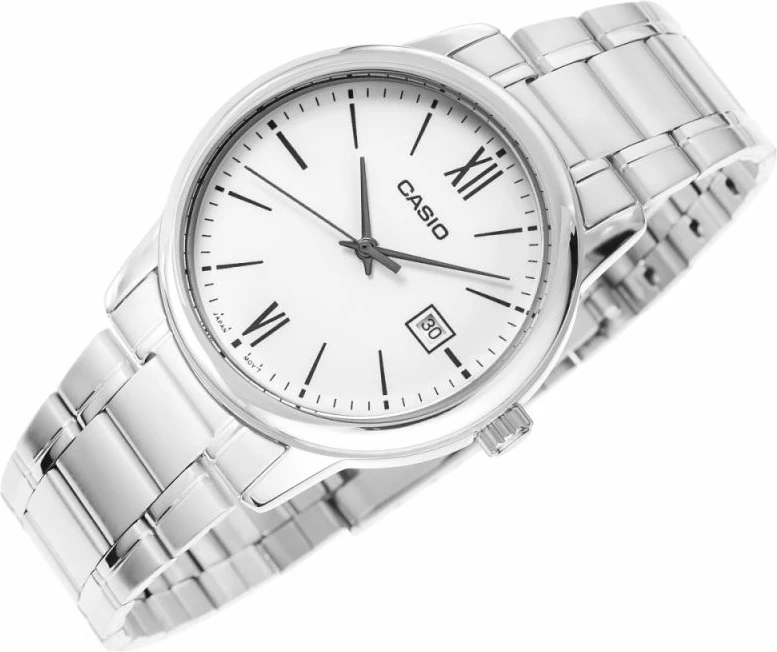 Orë dore për meshkuj Casio, argjend