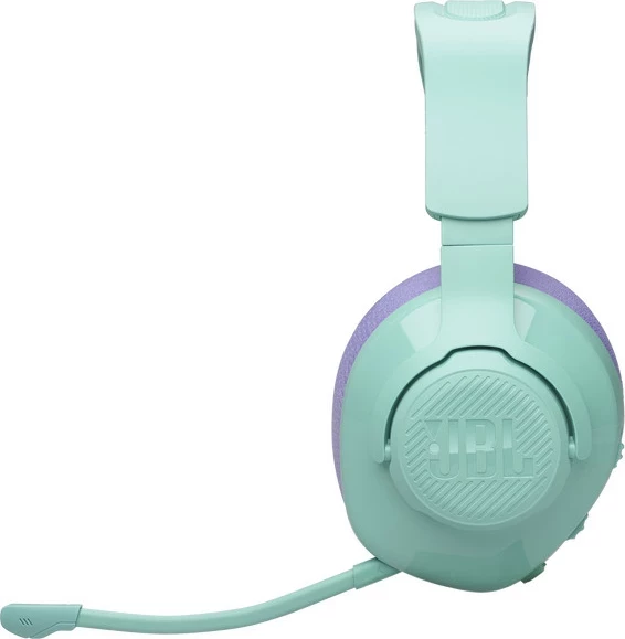 Kufje gaming JBL Quantum 360, wireless (2.4GHz + Bluetooth), 22h bateri, mikrofon i heqshëm, light blue