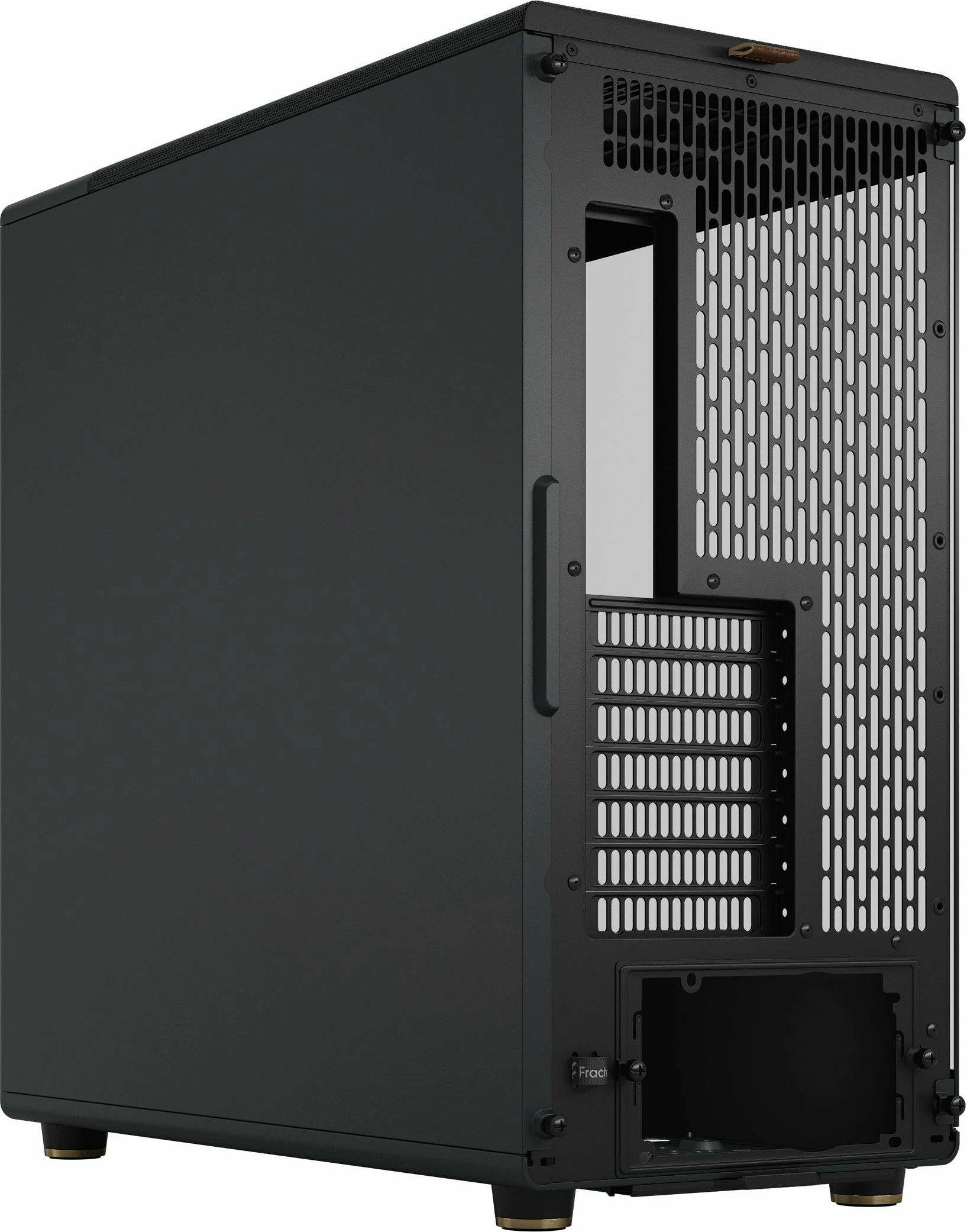 Kasë Fractal Design FD-C-NOR1X-02, Midi Tower, ATX, EATX, micro ATX, Micro-ITX, e zezë, qymyr