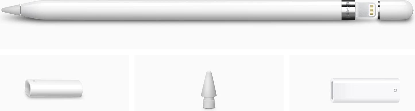 Laps dixhital Apple Pencil 1st Generation, i bardhë