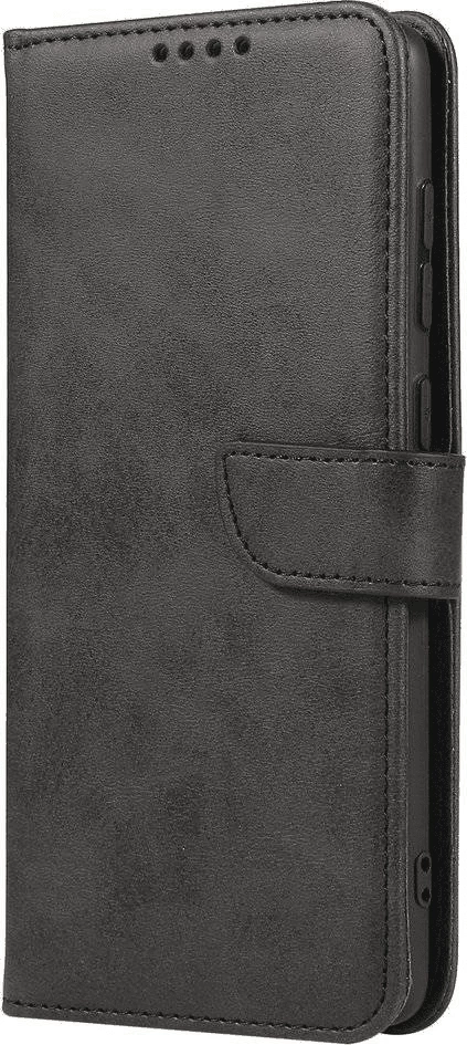 Mbështjellës ONASI 23586 Wallet Leather Flip për Samsung Galaxy A36, lëkurë, magnet, xhepa kartelash, stand, e zezë