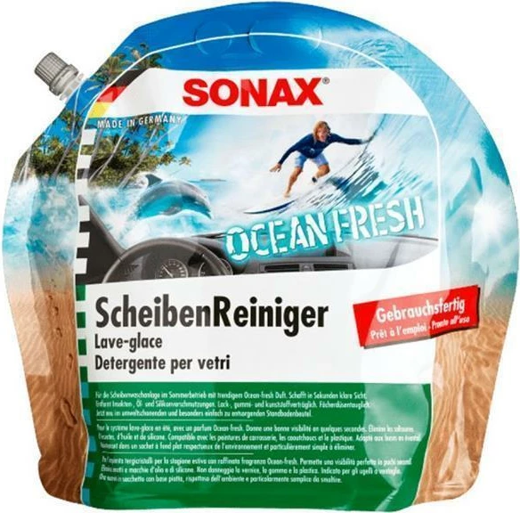 SONAX Uje per xhama i gatshem Ocean Fresh, 3 L