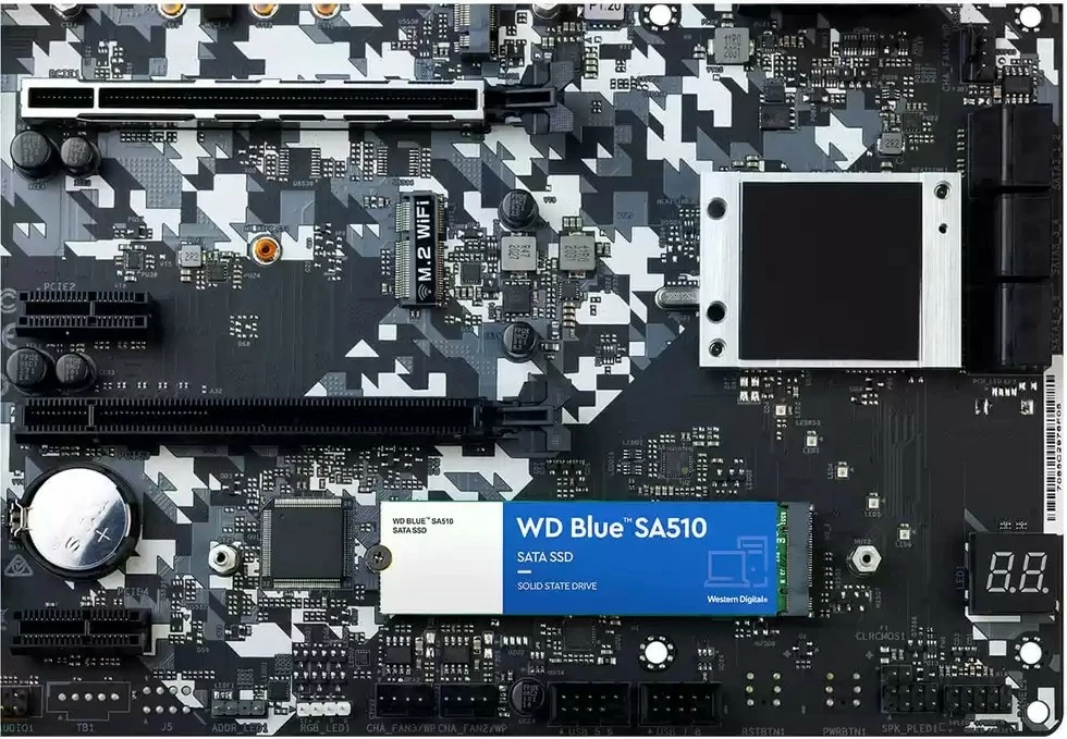 SSD M.2 Western Digital WD Blue SA510 1TB SATA III