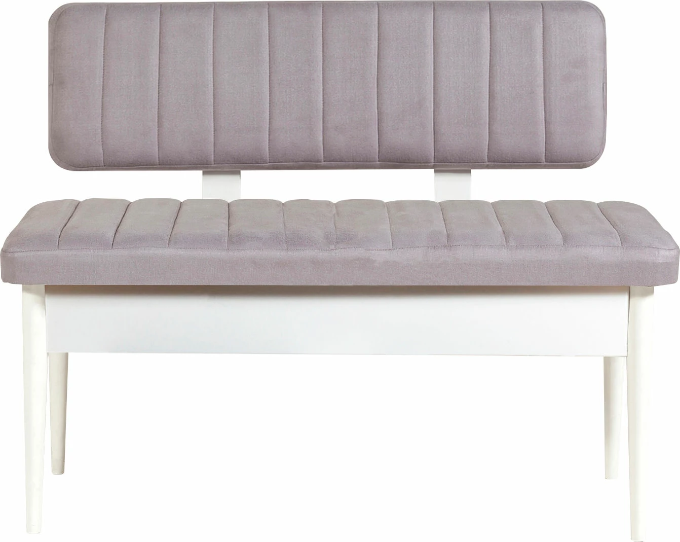 Set tavoline me karrige për ngrënie, e zgjatshme, Hanah Home, Vina e bardhë, Soho gri, 5 pjesë