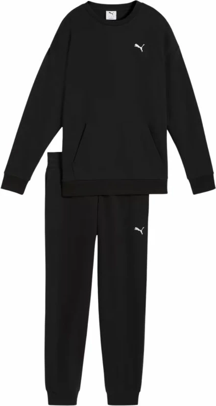 Trenerka për femra Puma Relaxed Sweat Suit 691900 01, e zezë