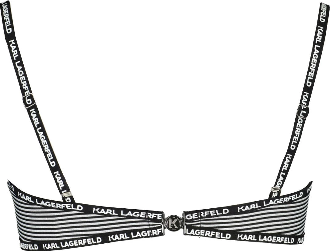 Bikine KARL LAGERFELD BEACHWEAR për femra, e zezë