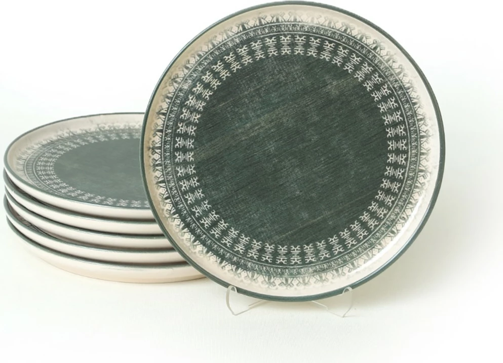 Set për shërbim torte (6 copë), Hermia Concept, krem, X0001531400000000000000000