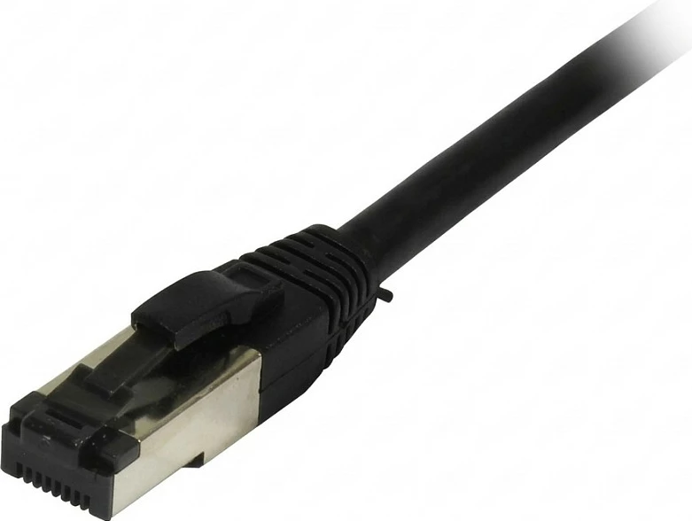 Kabllo rrjeti RJ45 Synergy21 CAT8.1, 1m, S/FTP, 2000MHz, AWG26, e zezë