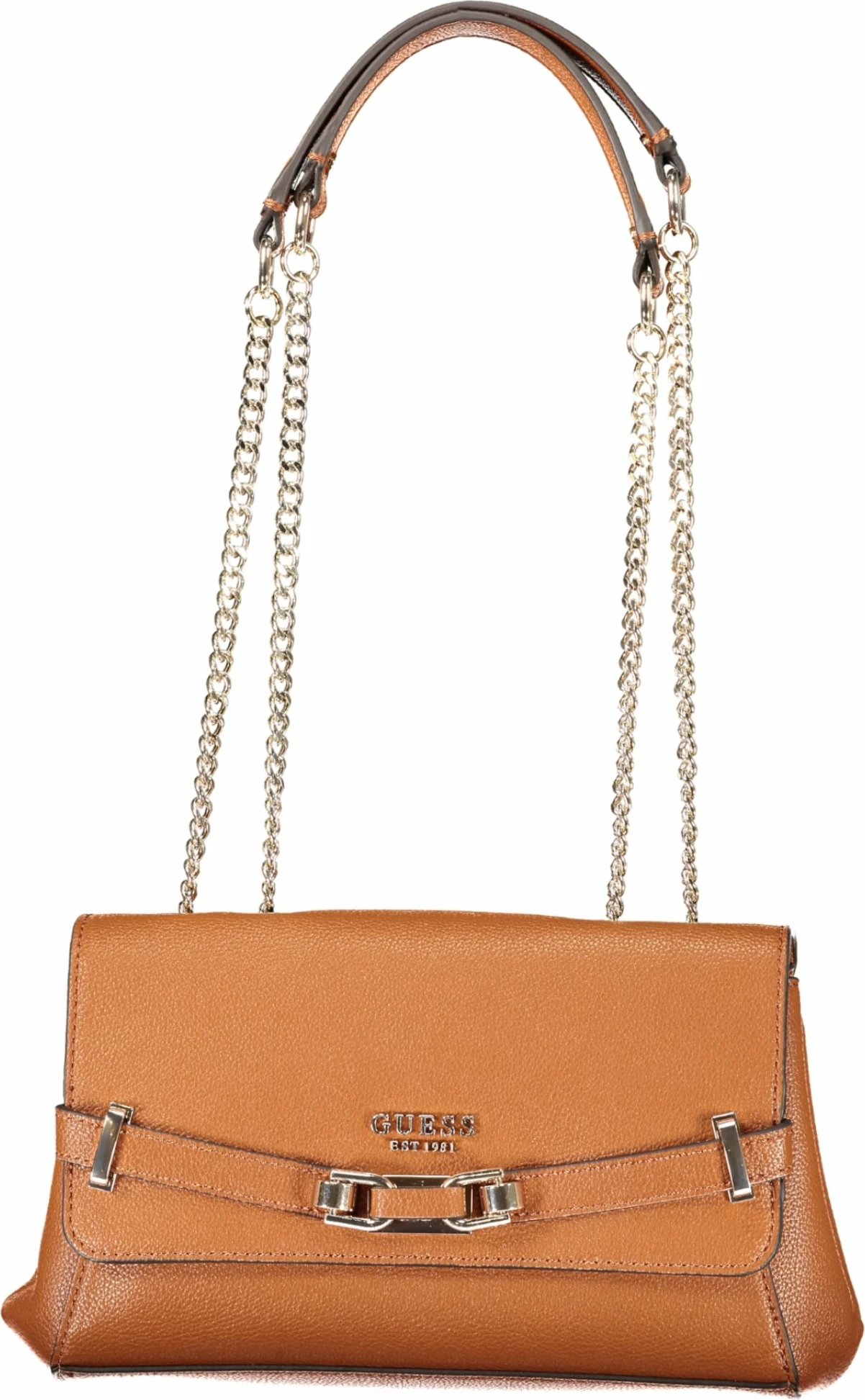 Çantë GUESS JEANS SILVYE për femra, kafe
