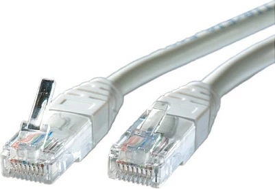 Kabllo rrjeti ROLINE Cat5e UTP patch, 5 m, gri