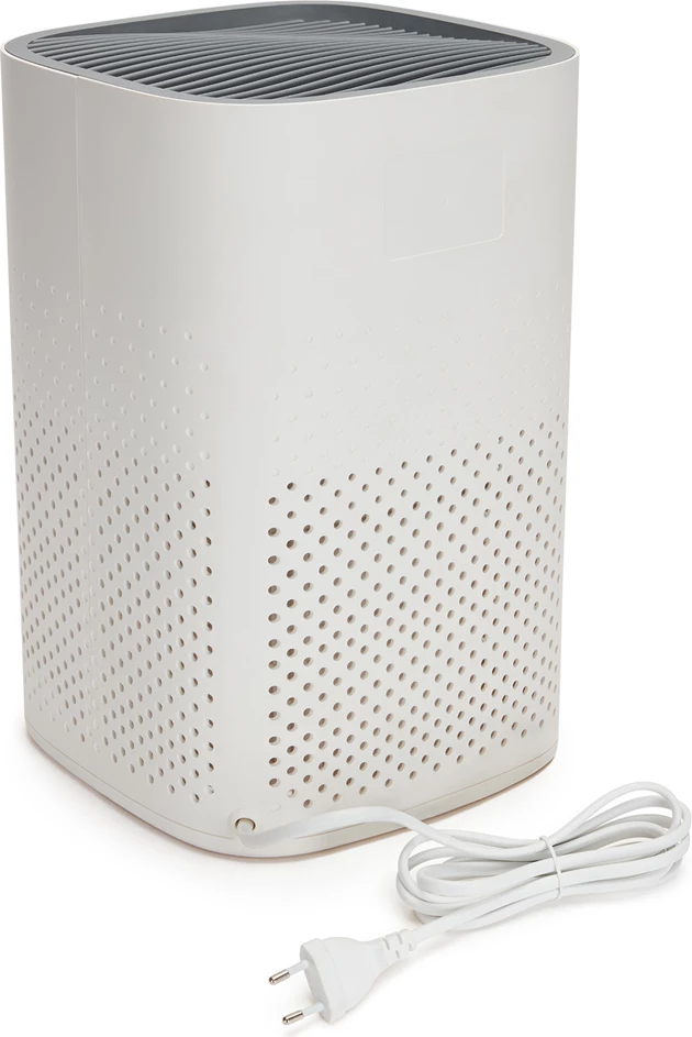 Pastrues ajri AIWA PA-100, HEPA H13 + jonizues, CADR 140 m³/h, për dhomë 16.8 m², 30 W, i bardhë