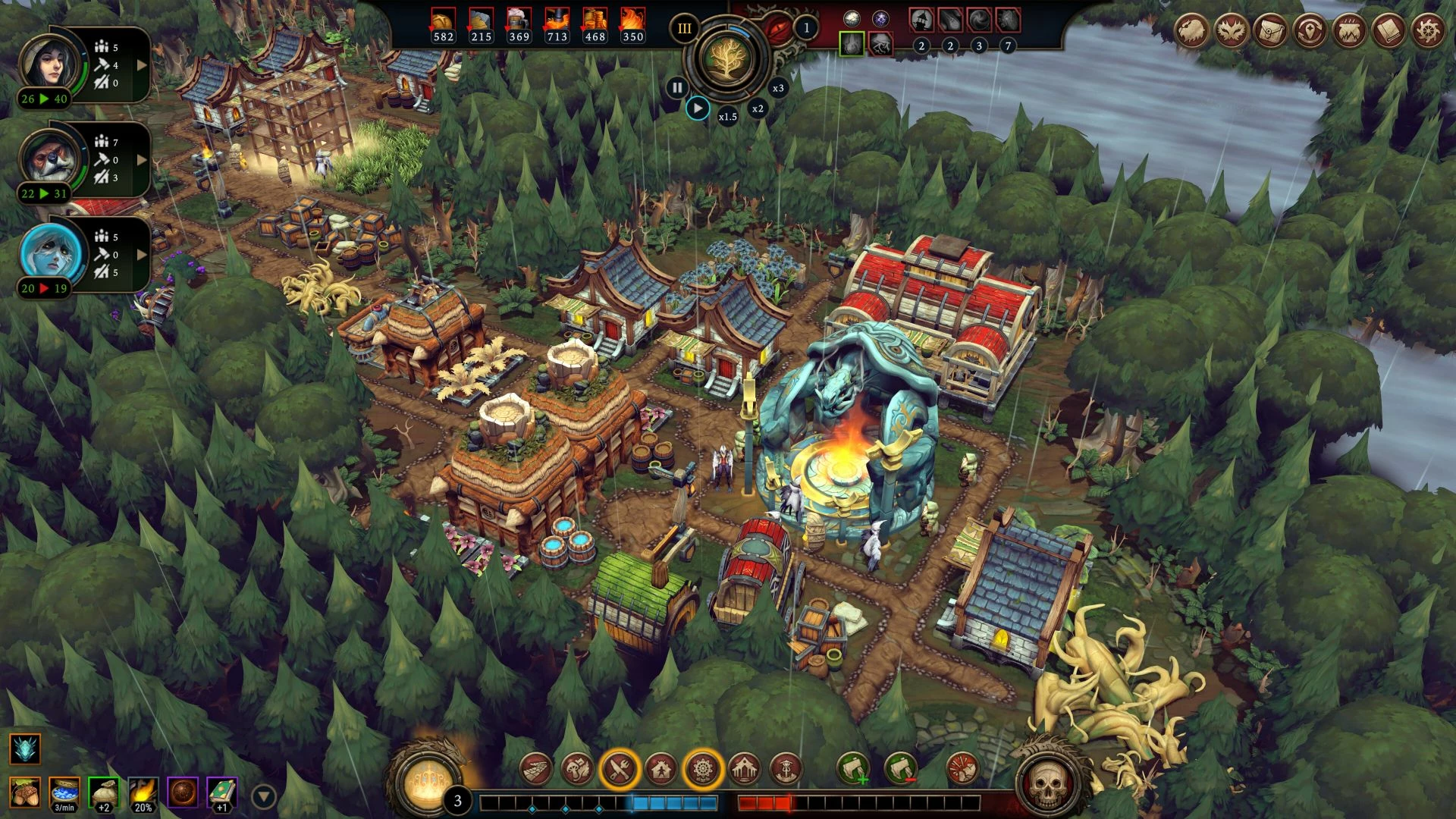Lojë PS5 Fireshine Games Against the Storm, PEGI 12, me DLC Keepers of the Stone