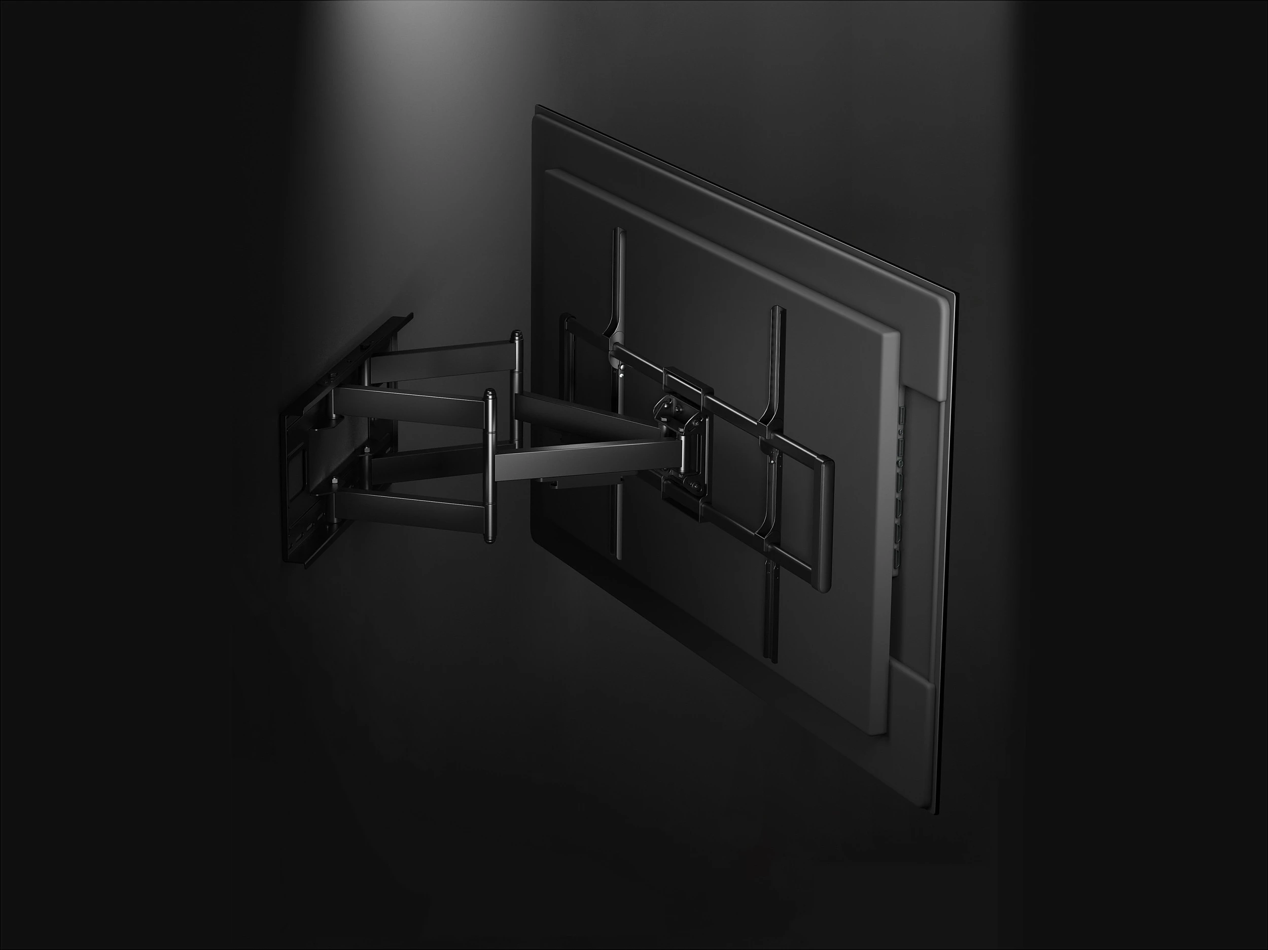Mbajtëse muri për TV Equip Heavy-Duty Full Motion, 60-120", VESA deri 900x600, 120 kg, e zezë