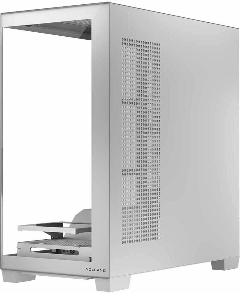 Kasë Modecom Volcano Stellar NF (AT-STELLAR-NF-0000-20) Midi Tower ATX/mATX, USB-C, e bardhë