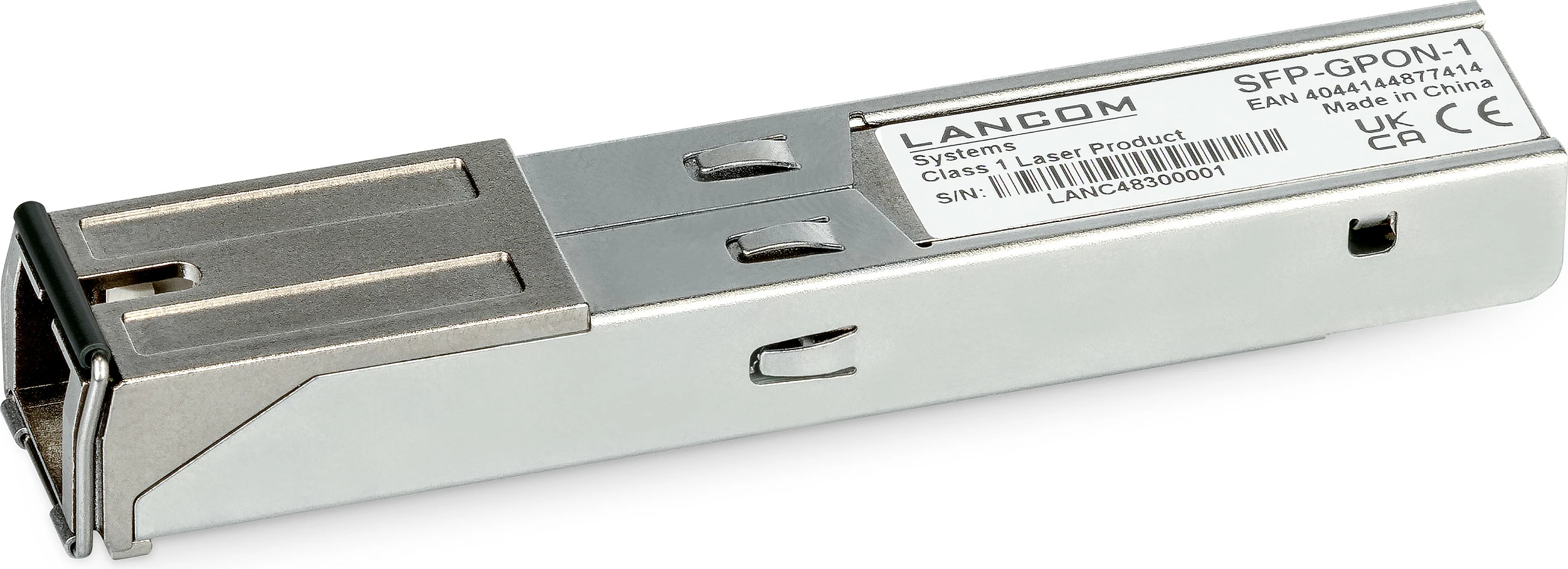 Modul SFP LANCOM SFP-GPON-1, GPON, 1 Gbit/s, SC/APC, Single-Mode 9/125 µm, argjendtë