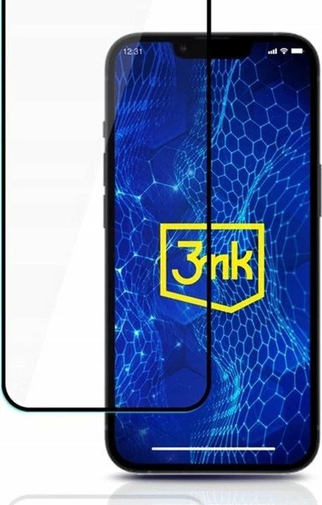 Xham i kalitur 3MK HardGlass Max Lite për Samsung Galaxy A36/A56, 0.3 mm, 9H, i zi, 1 copë